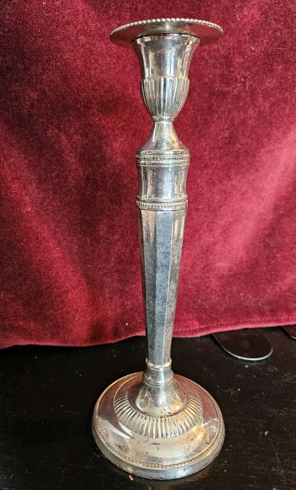 Candlesticks Paradigm Silverplate Neoclassical 10 " India