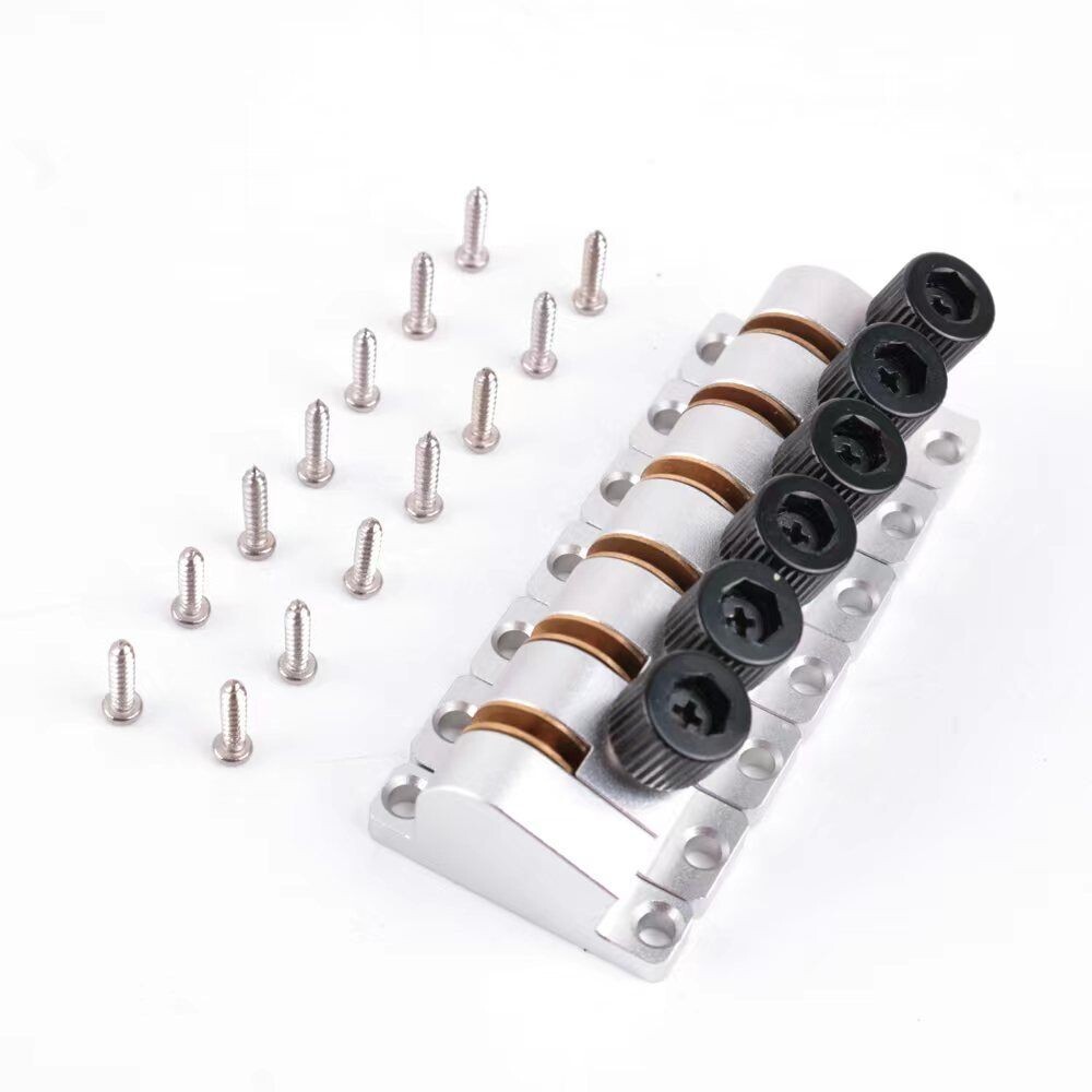 Electric guitar headless 42mm nut and bridge