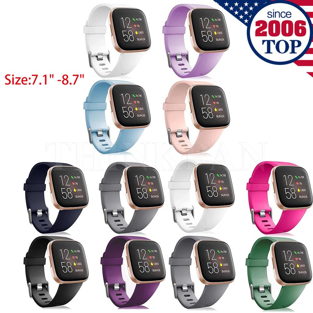 5.5" - 7.1"Bands for Fitbit Versa 2 / Versa/Versa Lite Repalacement Sport Strap