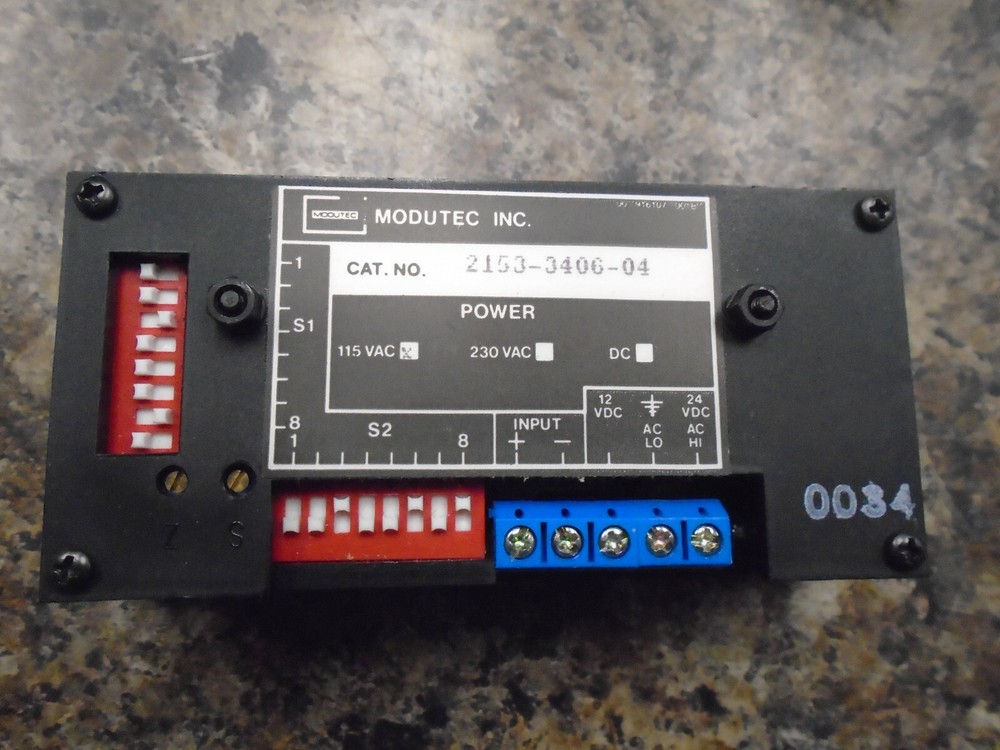 MODUTEC 2153-3406-04 DIGITAL METER ASHFRT