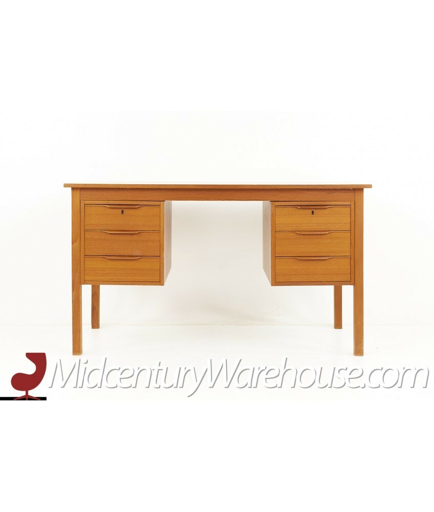 Bent Silberg Mobler Mid Century Danish Teak Desk