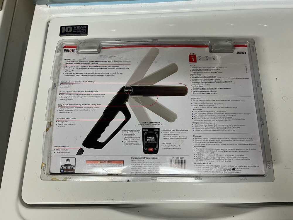 Innova Inductive Timing Light 3551a DIS Conventional