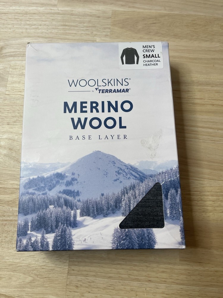 Terramar Woolskins 2.0 Base Layer Top - UPF 50, Merino Wool, Long Sleeve