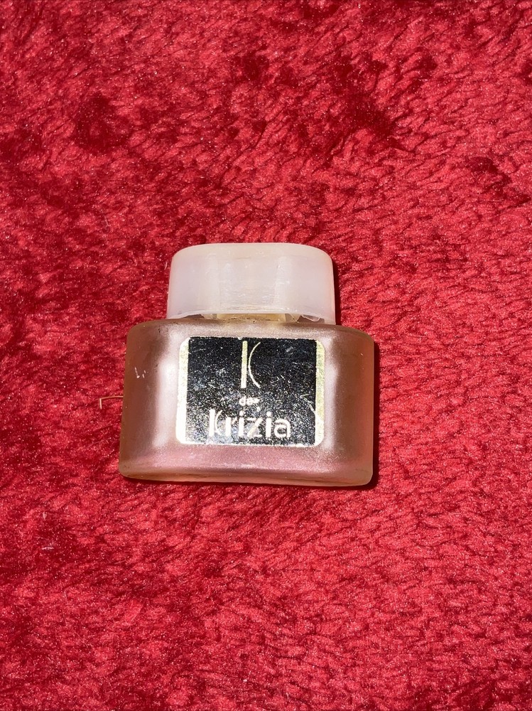 Vintage Perfume Bottle Mini Krizia Almost Empty