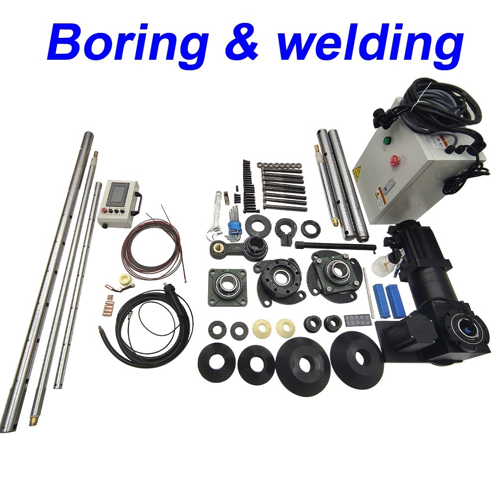Hole Line Boring &Overlay Welding Integrated Machine Digital Display Remote Wire