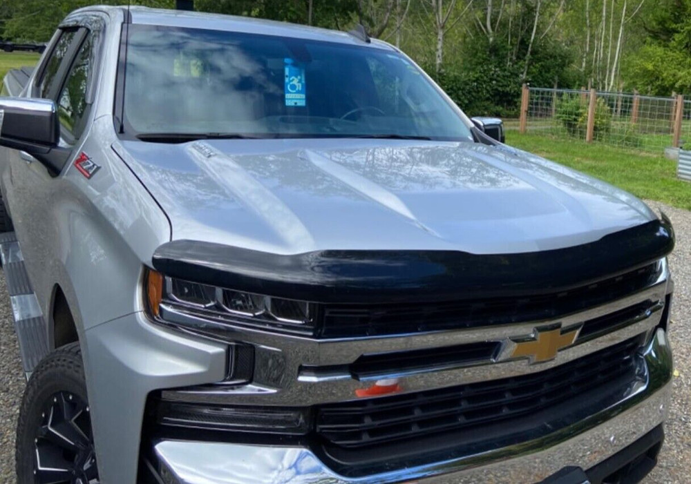 BugFlector II Hood Protector Bug Shield Deflector for 2019-2025 Silverado 1500