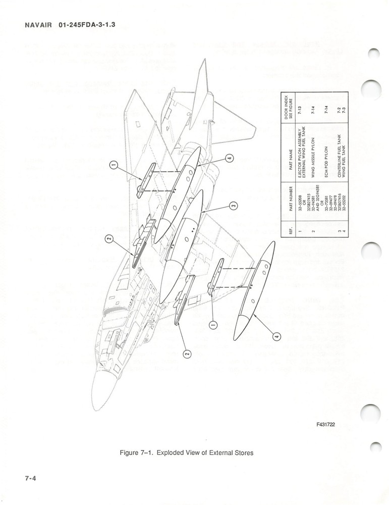 F-4 Phantom (Navy) 2000 Structural Repair-Doors & Rem Panels Flight Manual - CD