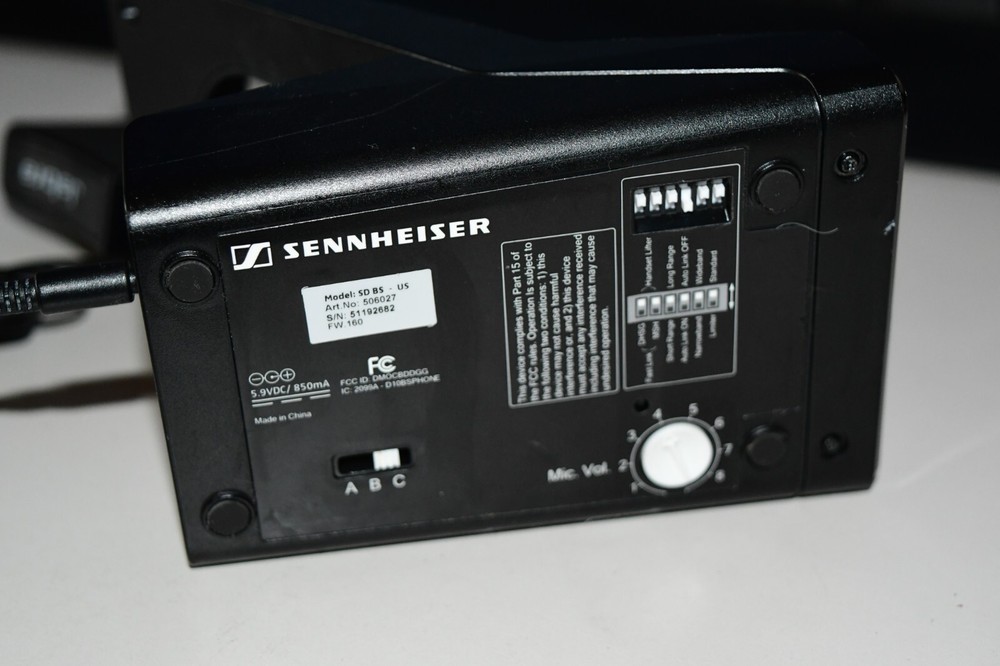 Sennheiser SD BS-US Docking Charging Base 2g