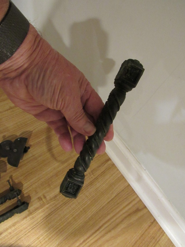 Vintage Brass Handle Drawer Pulls