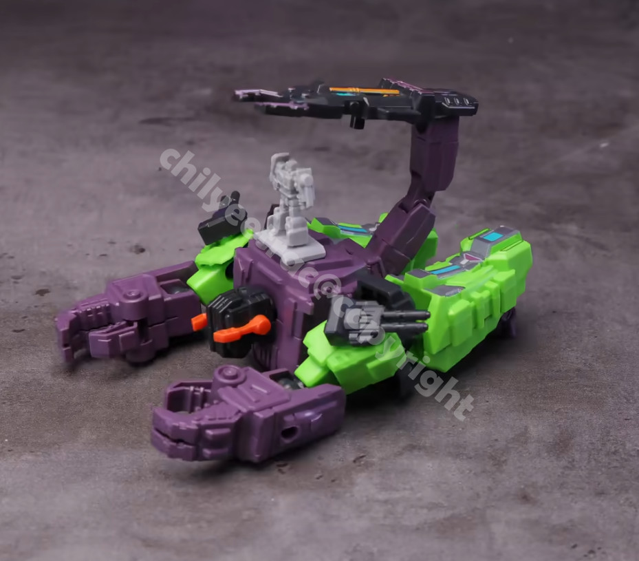 Blokees Transformers Galaxy Version 10th Scorponok Model Kit Assembly Figure