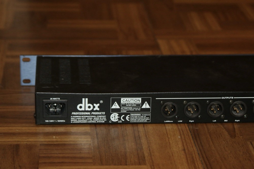 DBX DriveRack PA Complete Equalization & Loudspeaker Control System Model: DBXPA