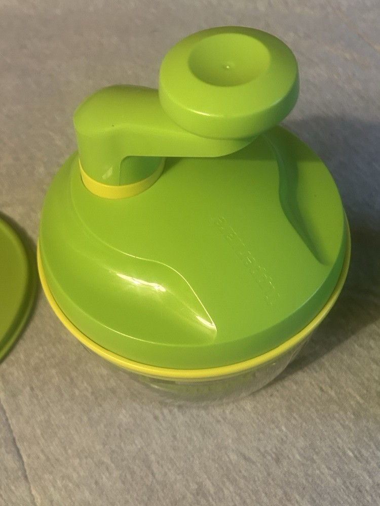 Tupperware Quick Chef Pro System Green Time Saver Chopper Blade New