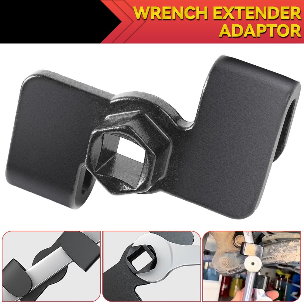 Wrench Extender Universal Adaptor For 1/2''Drive Wrench Extend Leverage Portable