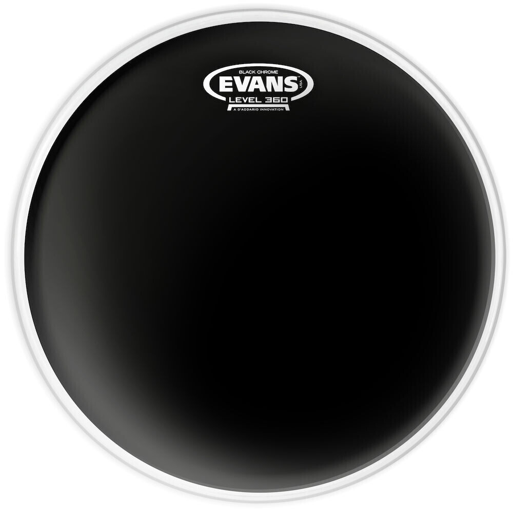 Evans Black Chrome Drum Head - 13"