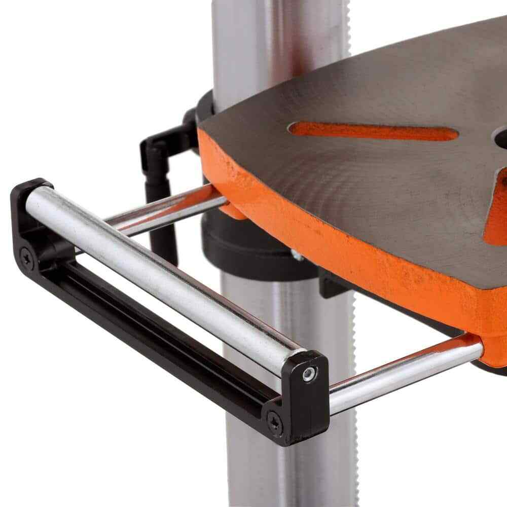Benchtop Drill Press 12 in. Variable Speed Cast Iron Laser Work Light 5/8 in