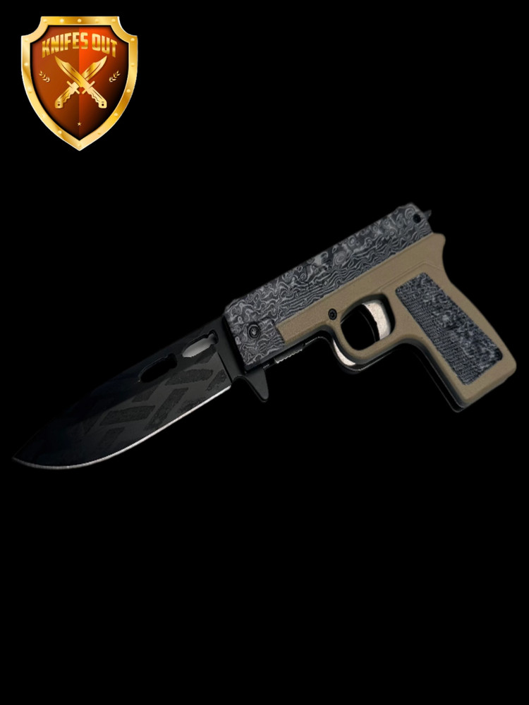 Pistol Folding Knife