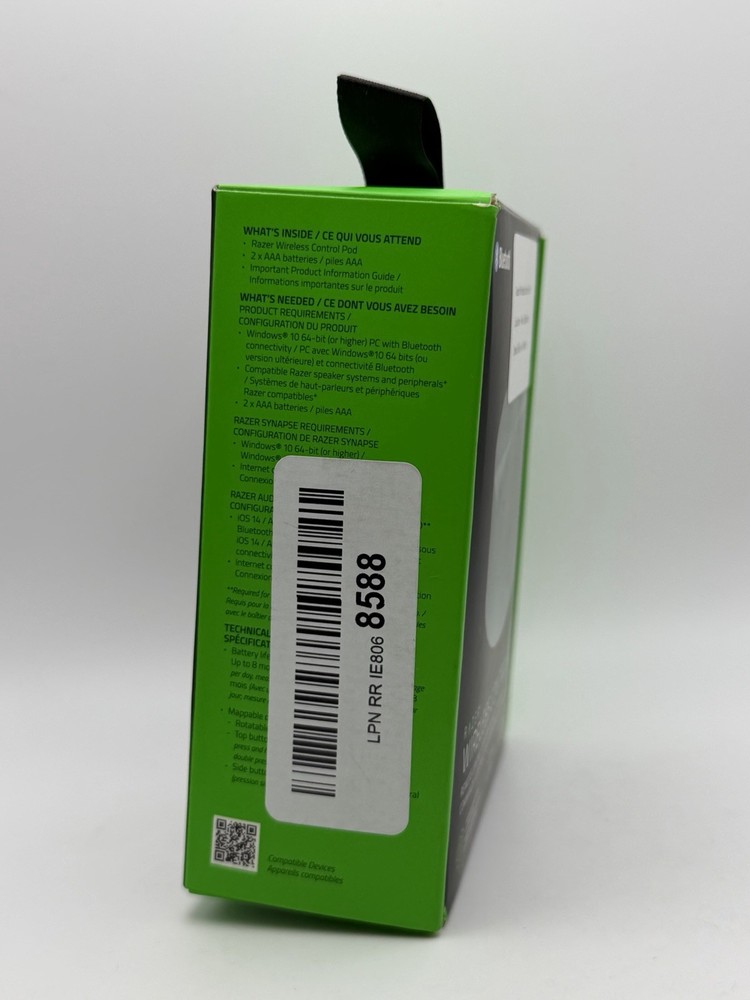 Razer Wireless Control Pod For Peripherals & Speakers Advanced Audio Control