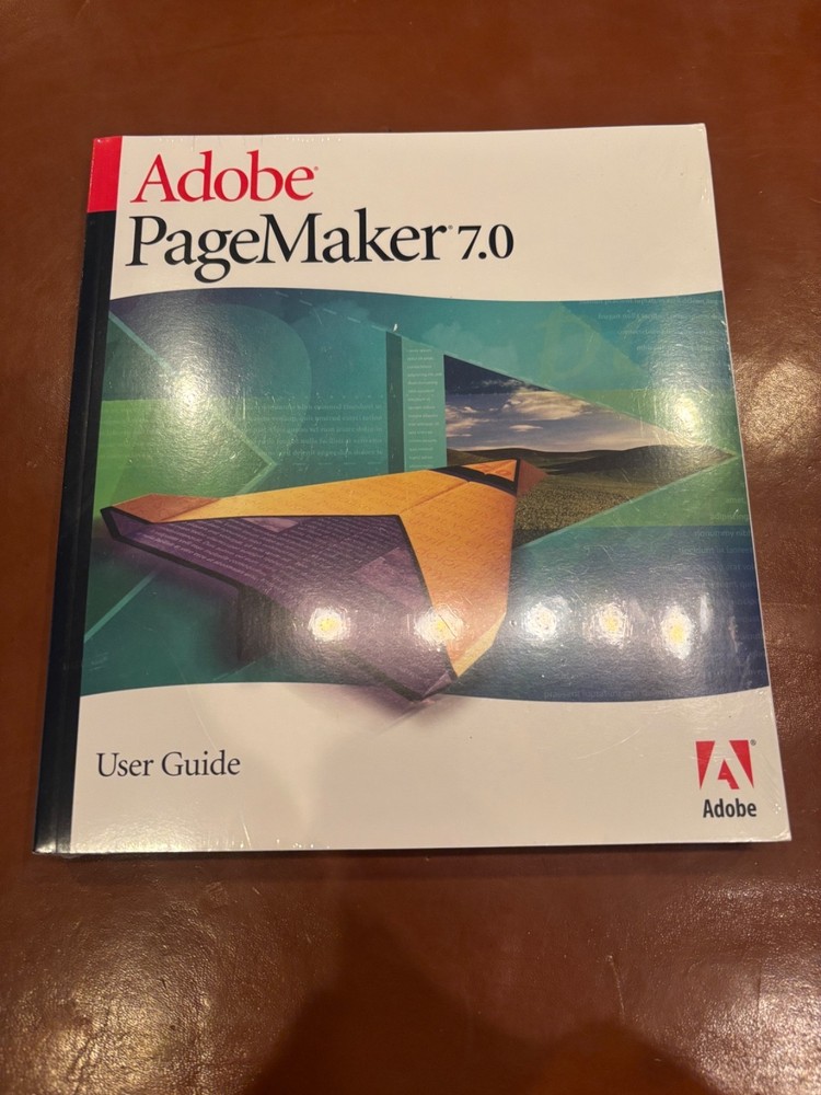 Adobe PageMaker 7.0 for Windows NEW Sealed USER GUIDE ONLY