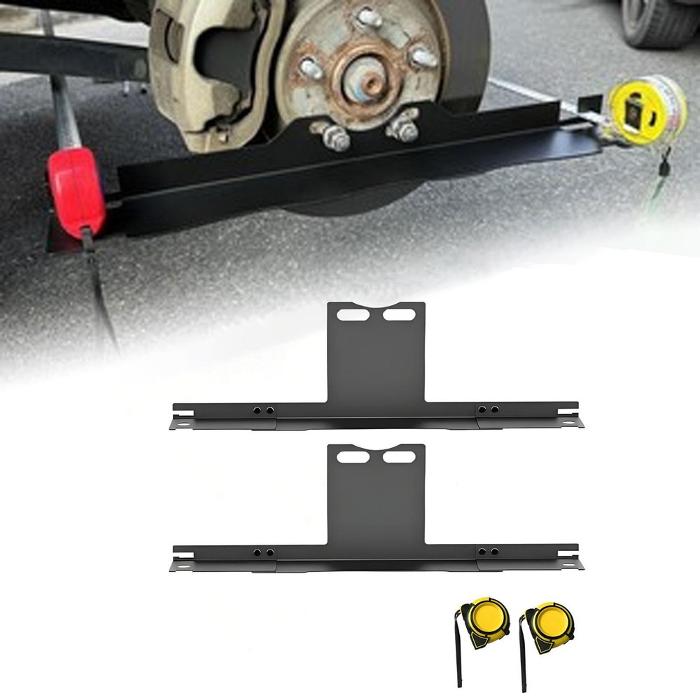 2x Wheel Alignment Tool Durability Easy to Install Accessory Sturdy Carbon Steel