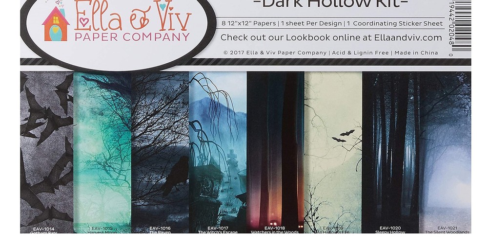EAV-1023 Dark Hallow Scrapbook Collection Kit