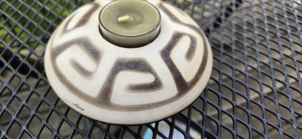 Tealight Holder Votive Peru Pottery Distributed By Target