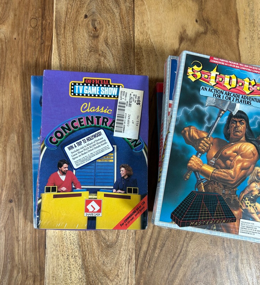 Vtg. Deadstock Commodore Diskette 64/128 Storm Action Arcade Computer Software