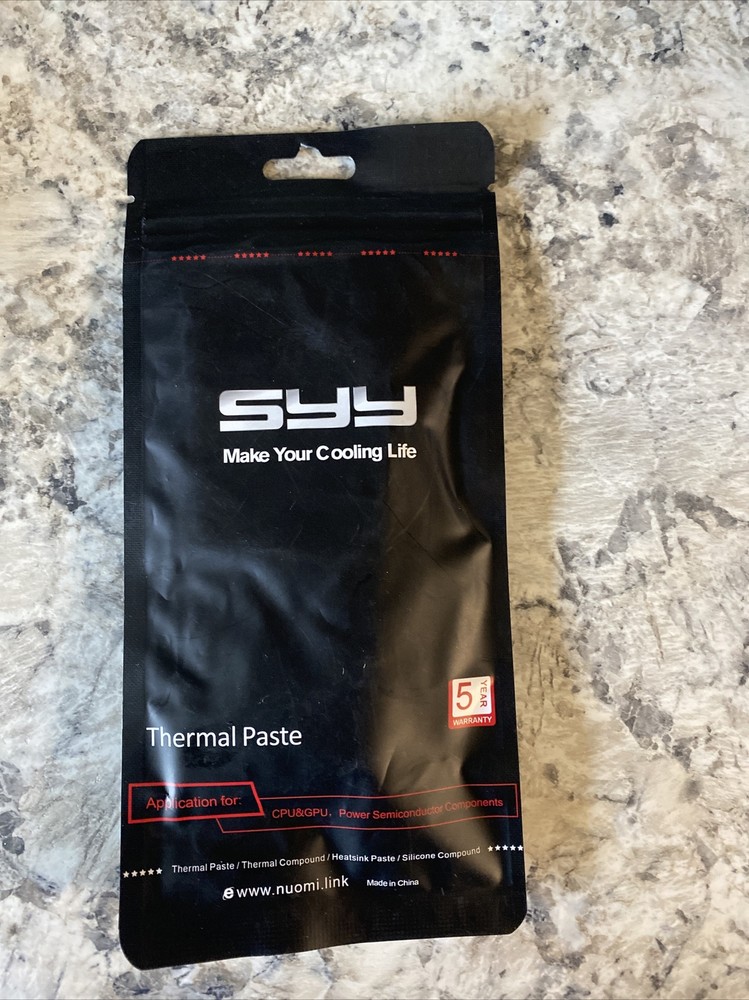3 X Thermal Paste, SYY 2 Grams CPU Paste Thermal Compound Paste Heatsink