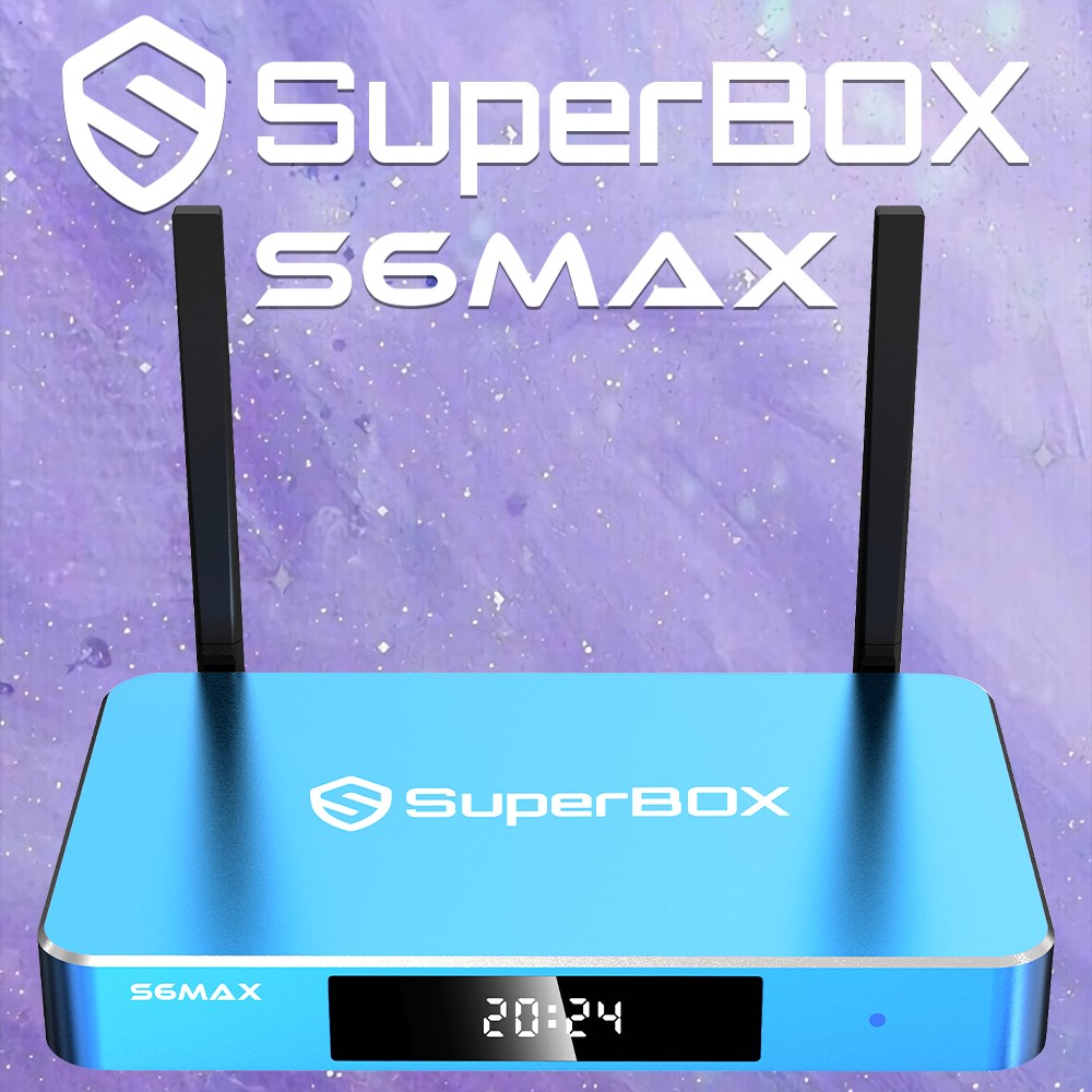 New SuperBox S6 Max Android Wireless Internet Portable Same-day ship upon order