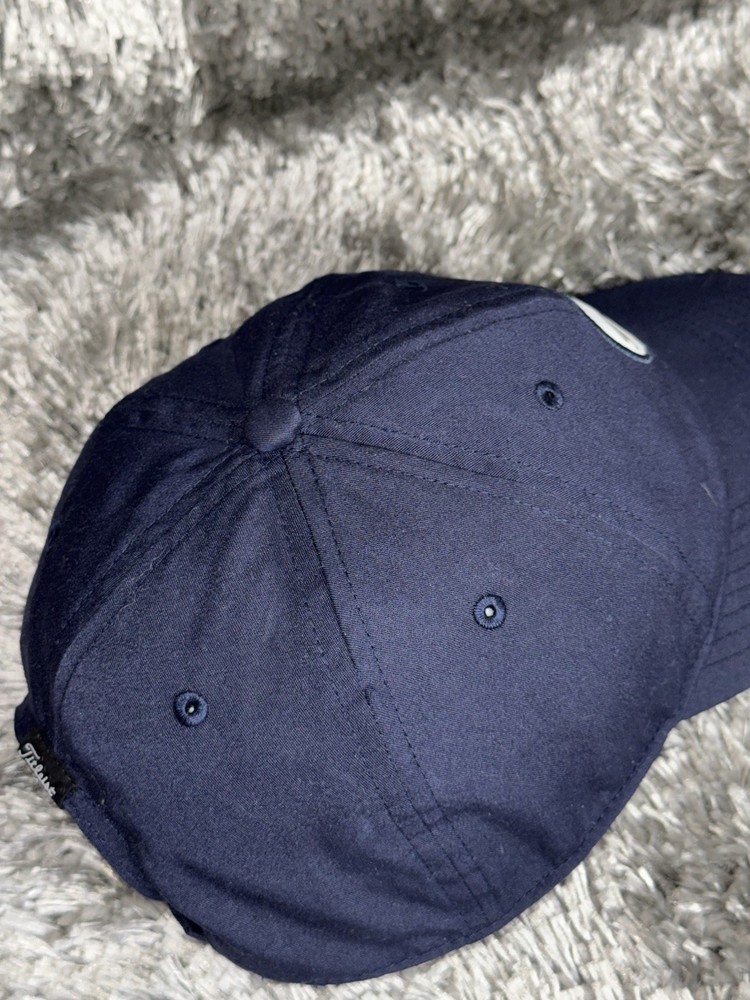 Titleist Hat Cap Strapback One Size Blue Adjustable Golf Hat Logo