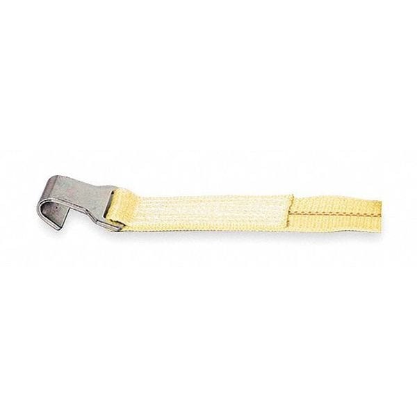 Lift-All 6A105 Tie Down Strap, Wire-Hook, Black