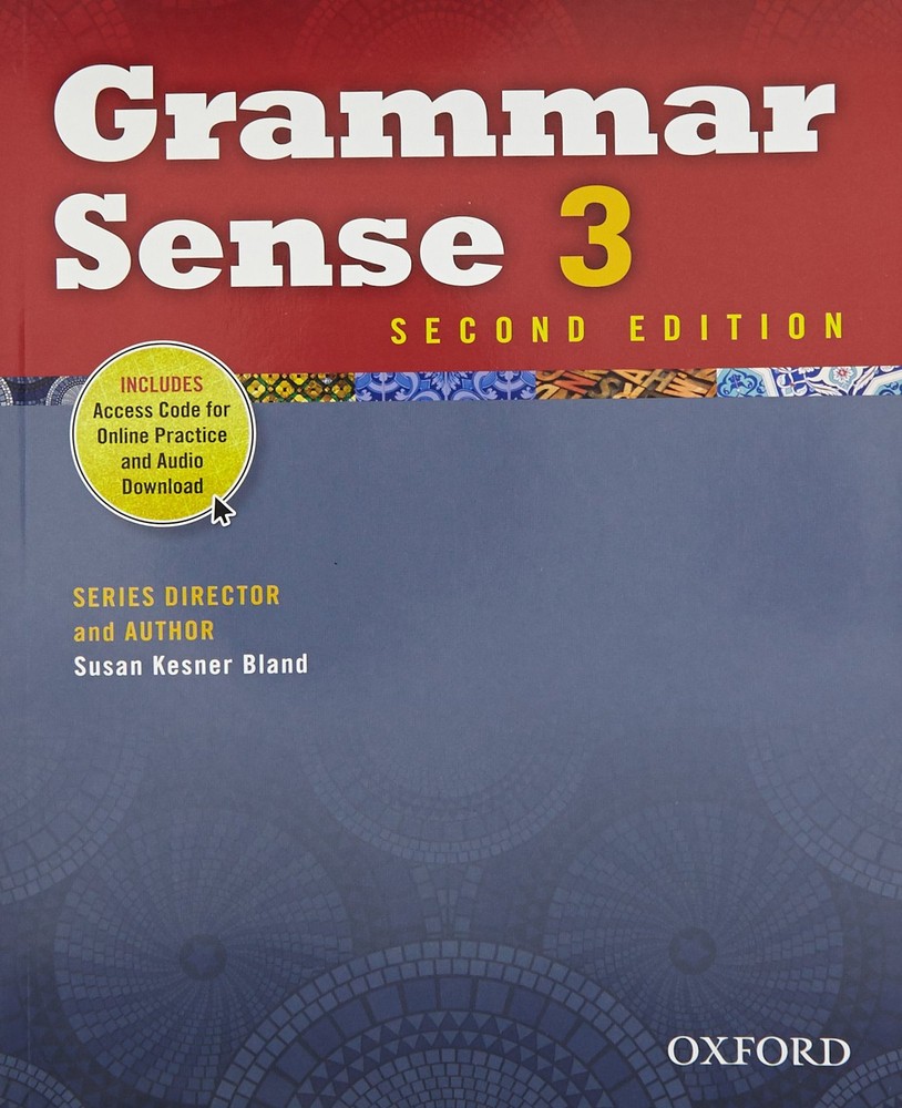 Grammar Sense 3 Student Book with Online Practice Access Code Card - bundle ...