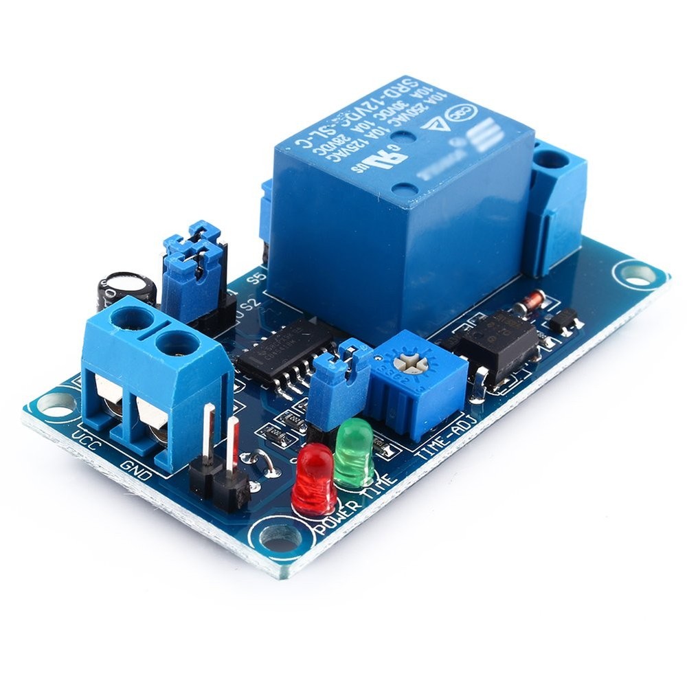 12V DC Delay Relay with Timer Turn on/Delay Off Switch Module...