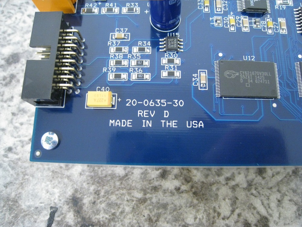 Galaxy Access Control 20-0635-30 635 CPU Central Processing Unit Circuit Board