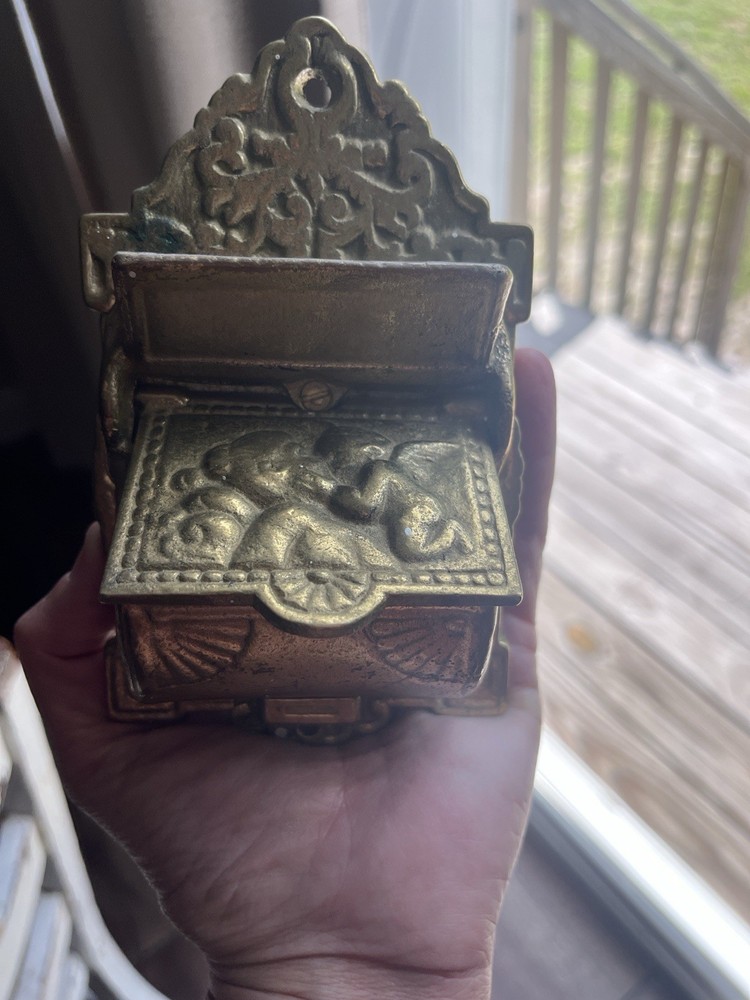 Brass Matchbox Holder