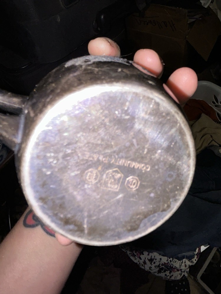 Antique Silver plated cup
