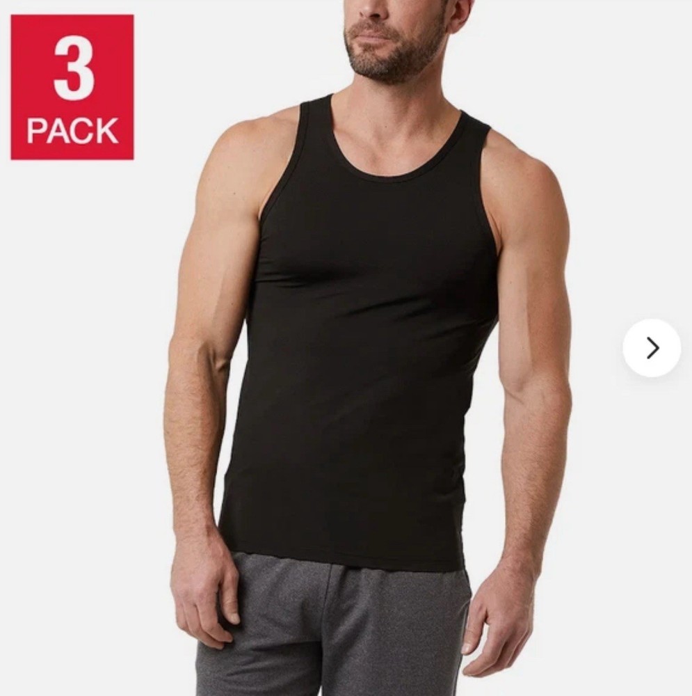 32 Degrees Men's Comfort Mesh Tank, 3-pack NWT Size M
