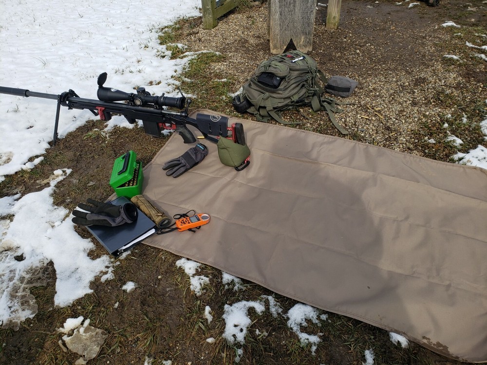 Tactical, Lightweight, Waterproof, Packable Shooting mat coyote tan  