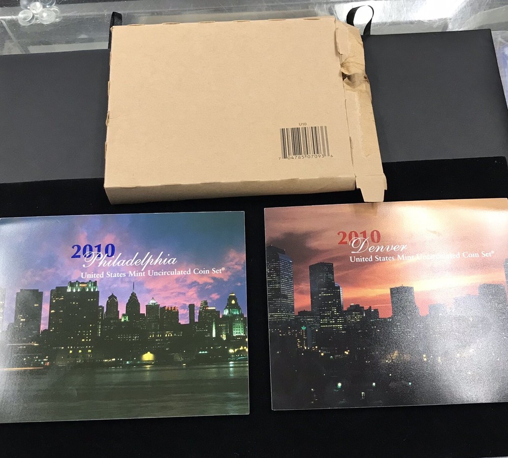 2010 P&D Uncirculated Mint Set | SEALED BOX | Unopened Set | US Mint Set | UNC