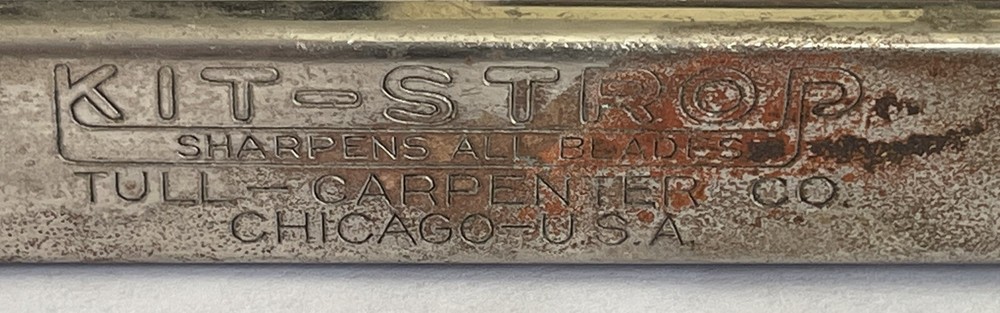 Antique 1916 Tull-Carpenter Kit Shrop Portable Blade Sharpener