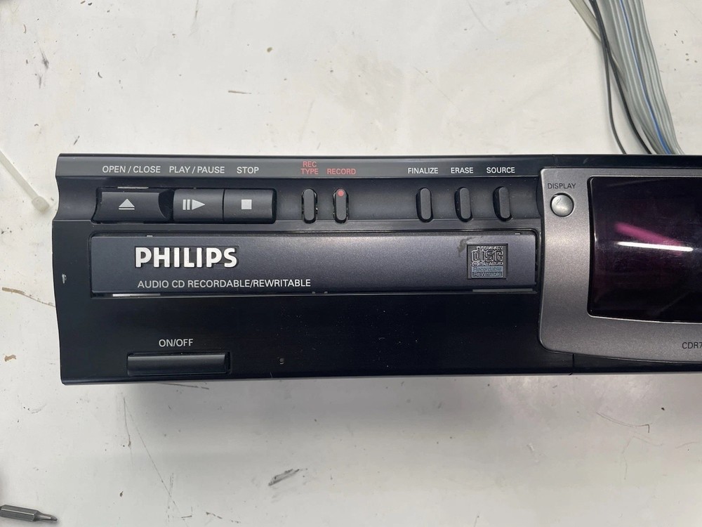 Philips CDR770 Faceplate With Wires