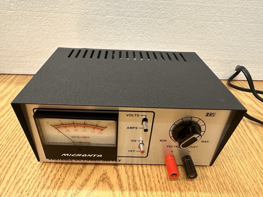 Micronta Variable DC Power Supply Radioshack # 22-123 tested Nice!