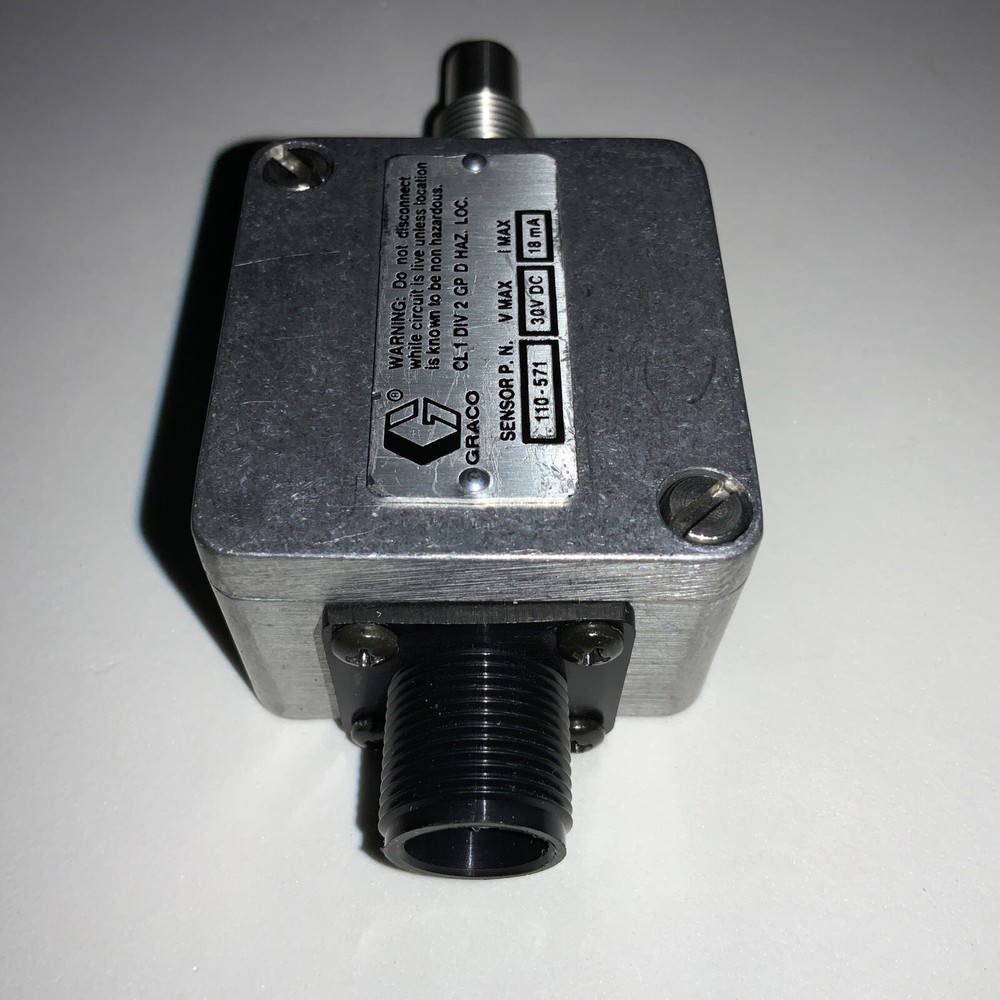 Graco 110-571 Module Carrier Frequency Sensor, 30VDC, 18mA-New.
