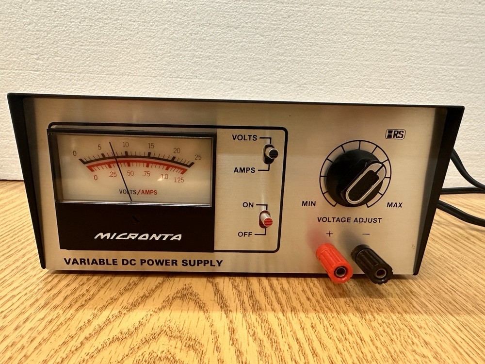 Micronta Variable DC Power Supply Radioshack # 22-123 tested Nice!