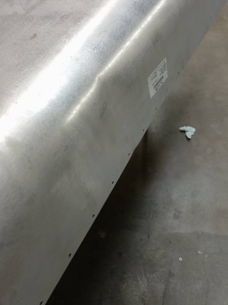 DAMAGED Peterbilt 379 Extended Hood Top Panel - Left