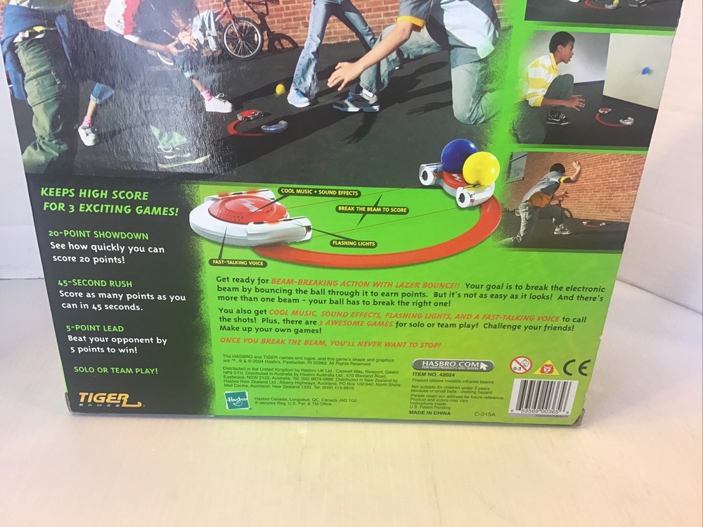 Electronic Lazer Bounce Geme Tiger Games New & Sealed