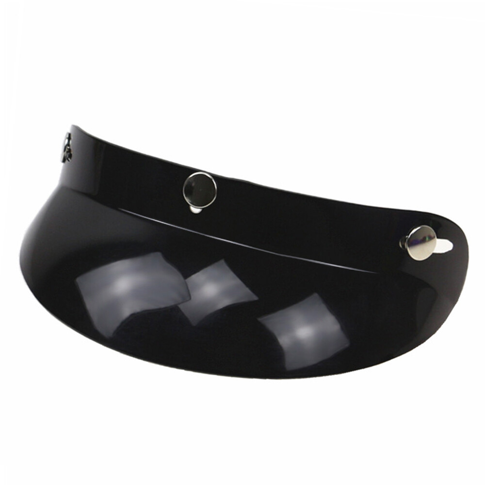 3-Snap Visor for Open Face Motorcycle Wind Flip Visor F2B3