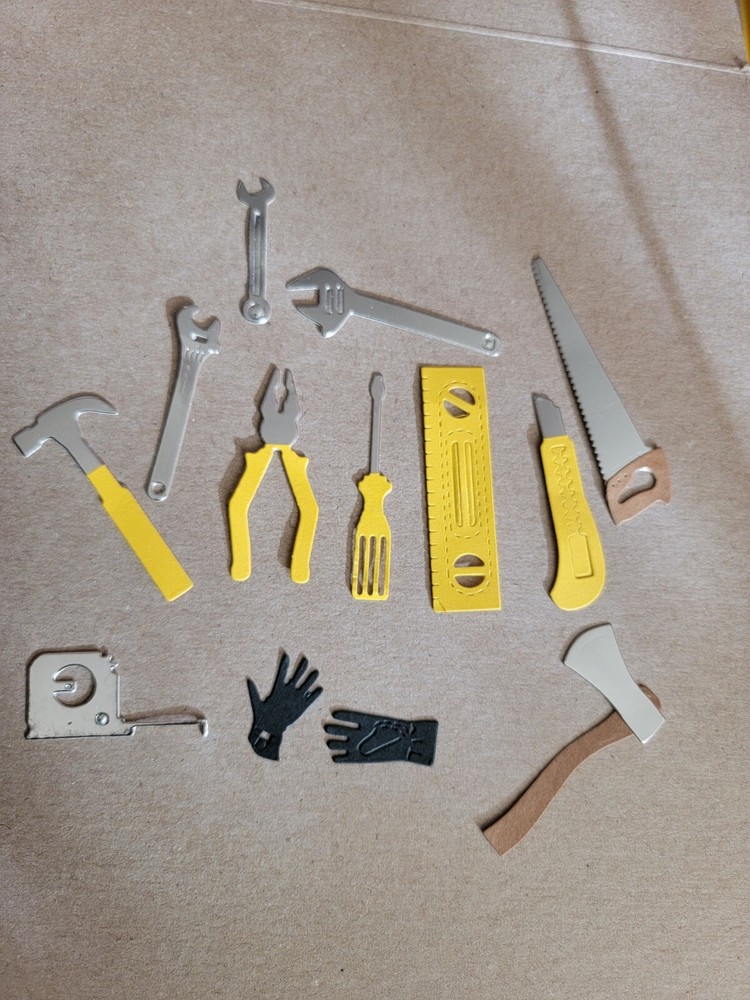 TOOLS Combo die cuts scrapbook cardstock 13pcs