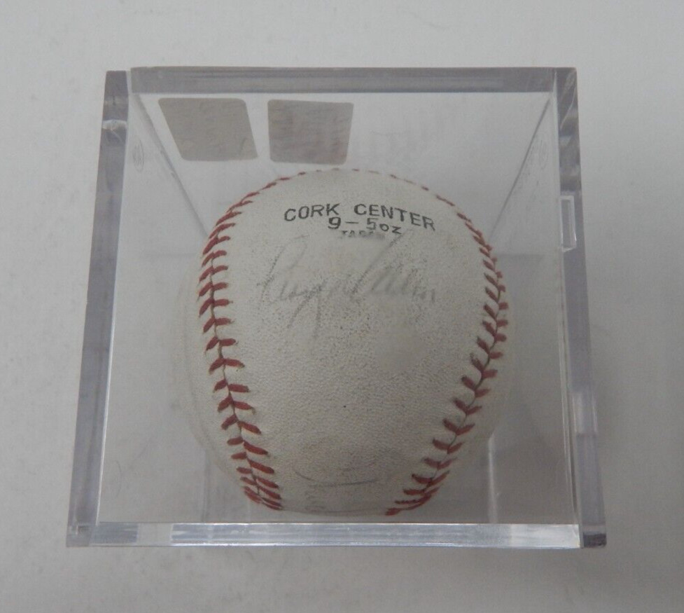CHUCK TANNER PIRATES/BRAVES DECEASED SIGNED AUTOGRAPHED