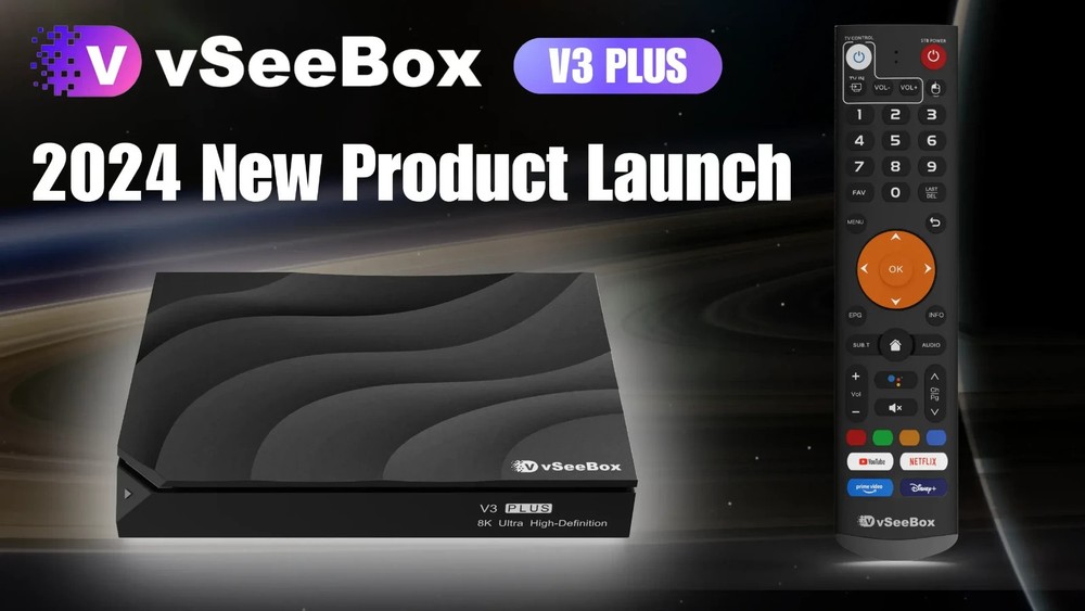 vSeeBox V3 Plus Android Streaming Media Player