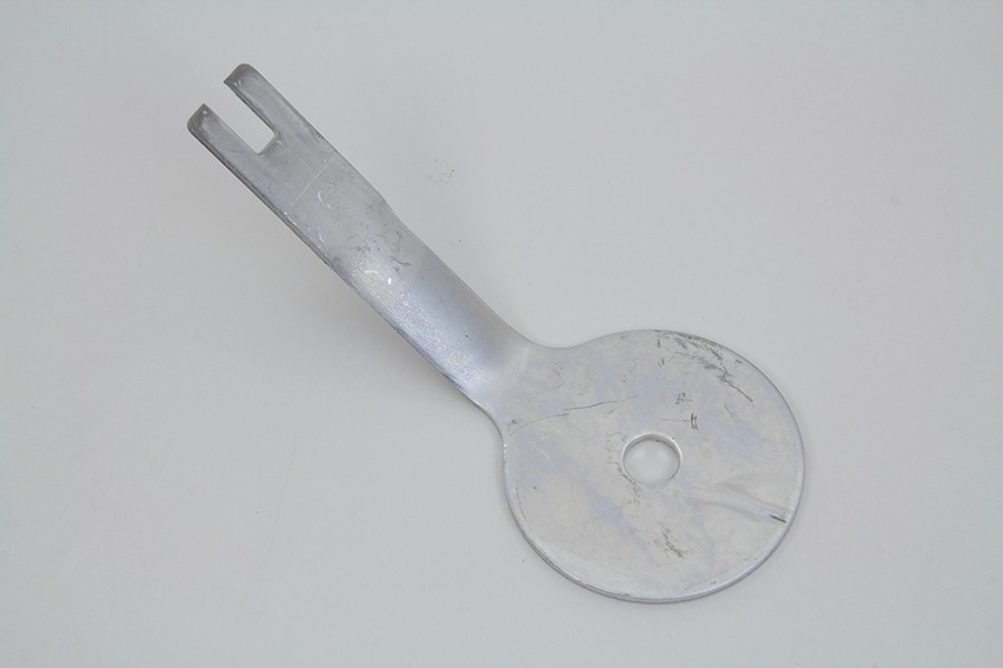 Cadmium Steering Damper Bracket for Harley-Davidson